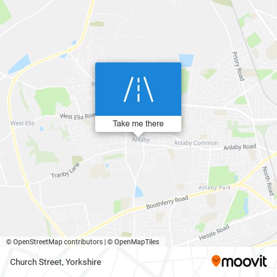 Church Street map