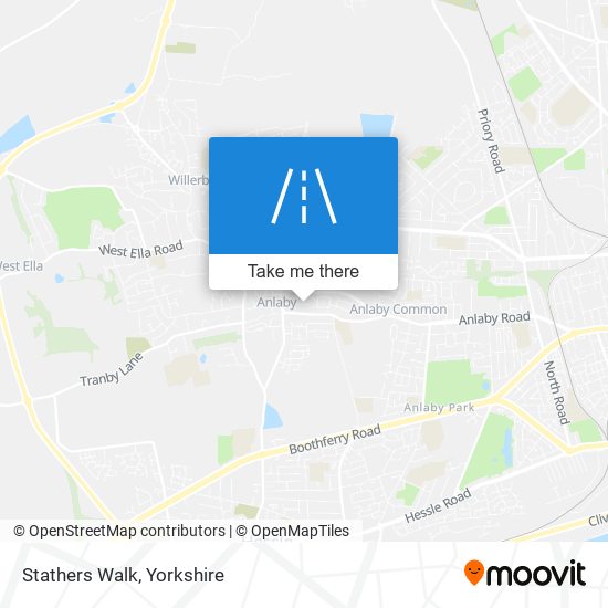 Stathers Walk map