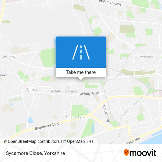 Sycamore Close map