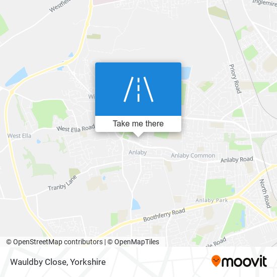 Wauldby Close map