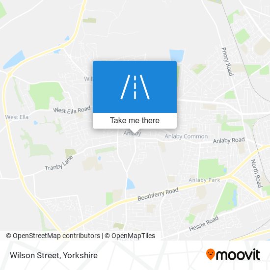 Wilson Street map