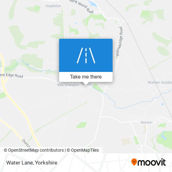 Water Lane map