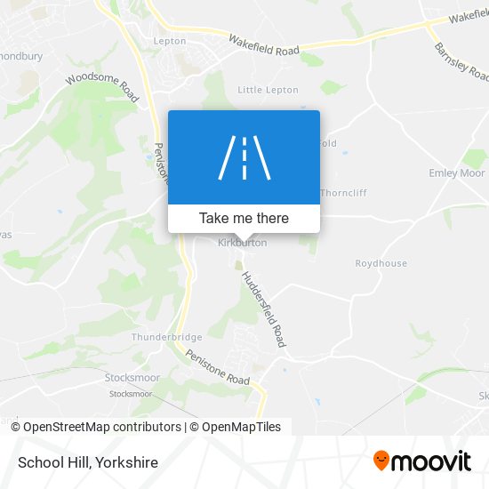 School Hill map