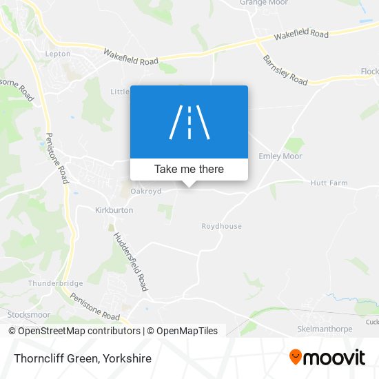 Thorncliff Green map