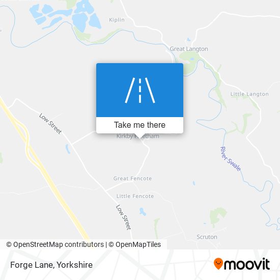 Forge Lane map