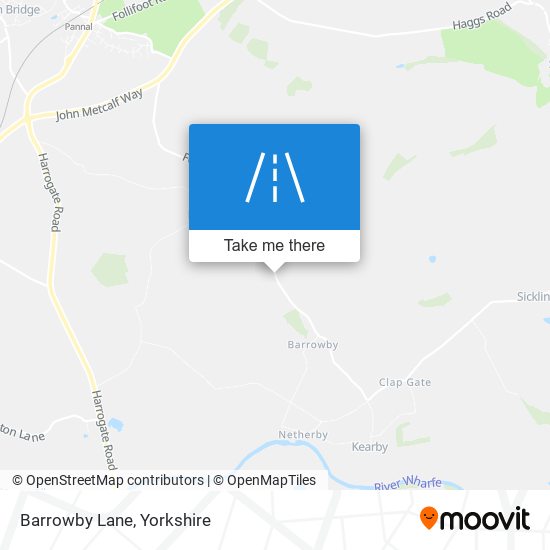 Barrowby Lane map