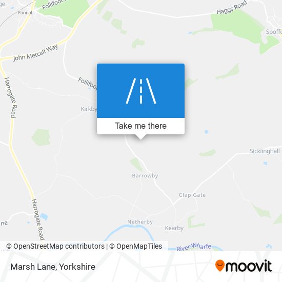 Marsh Lane map