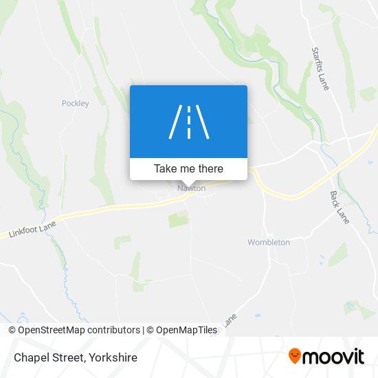 Chapel Street map