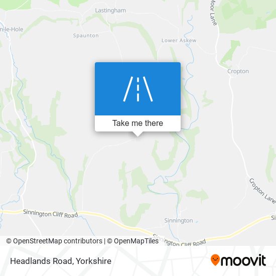 Headlands Road map