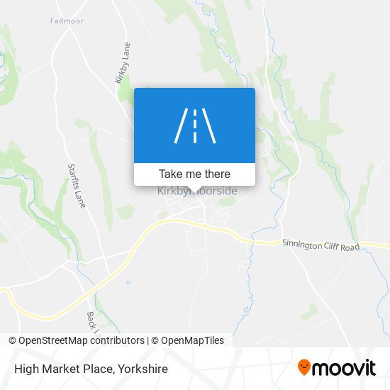 High Market Place map