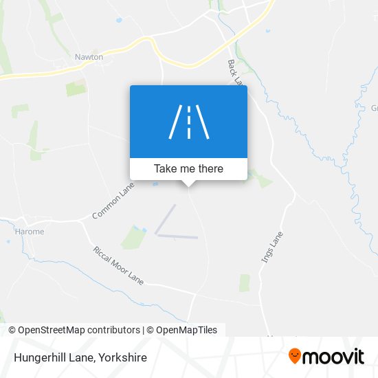 Hungerhill Lane map