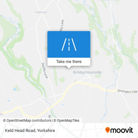 Keld Head Road map