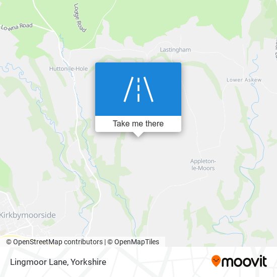 Lingmoor Lane map