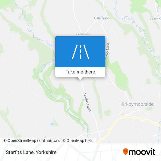 Starfits Lane map