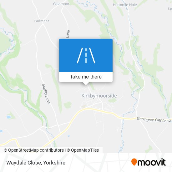 Waydale Close map