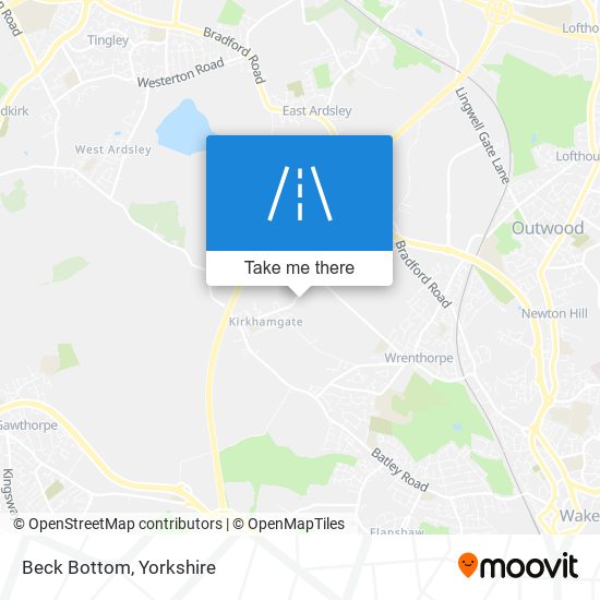 Beck Bottom map