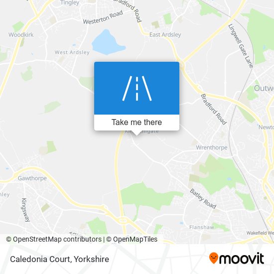 Caledonia Court map