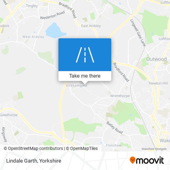 Lindale Garth map