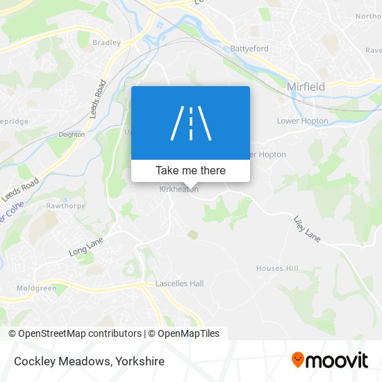 Cockley Meadows map