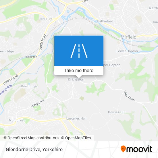 Glendorne Drive map