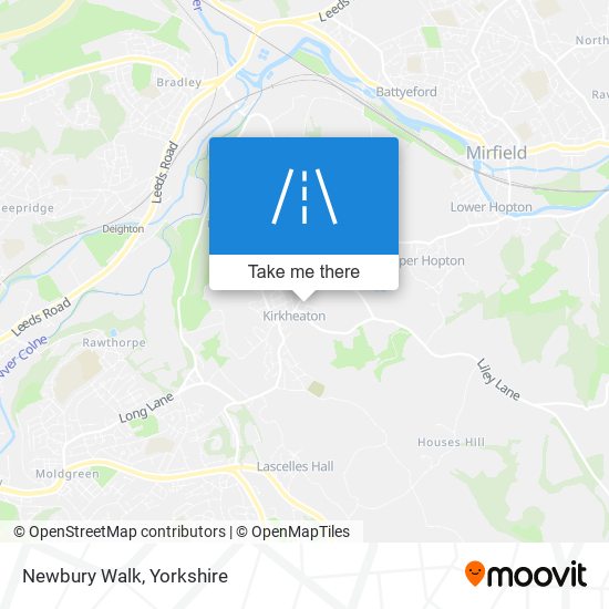 Newbury Walk map