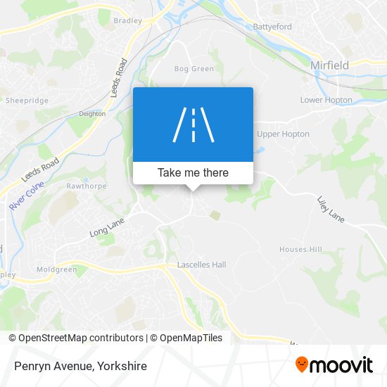Penryn Avenue map