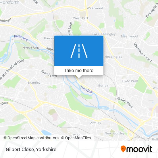 Gilbert Close map