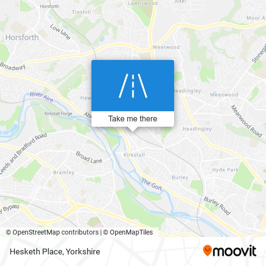 Hesketh Place map