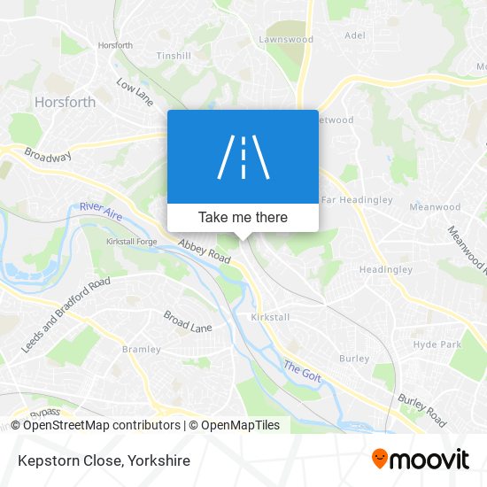 Kepstorn Close map