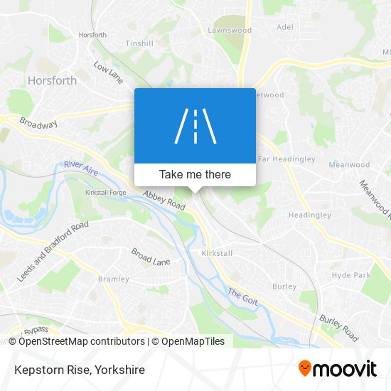Kepstorn Rise map