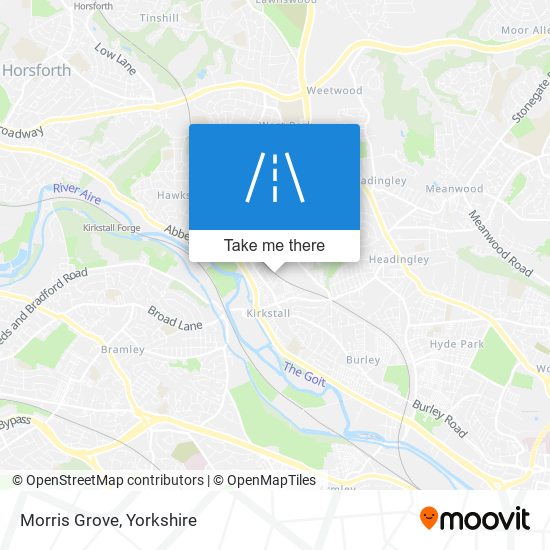Morris Grove map