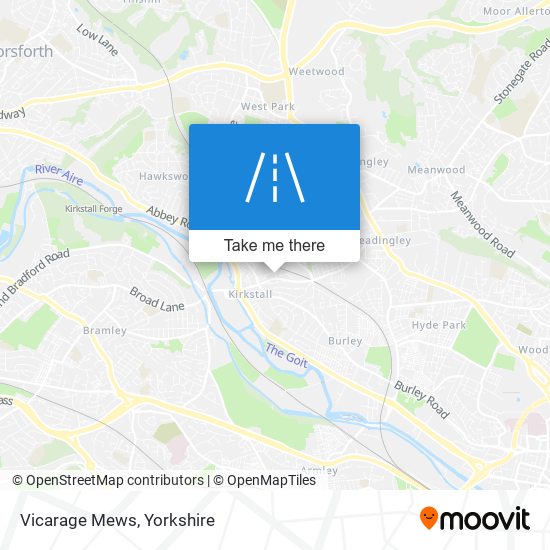 Vicarage Mews map
