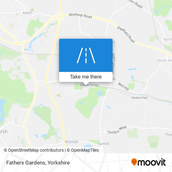 Fathers Gardens map