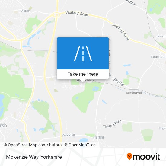 Mckenzie Way map