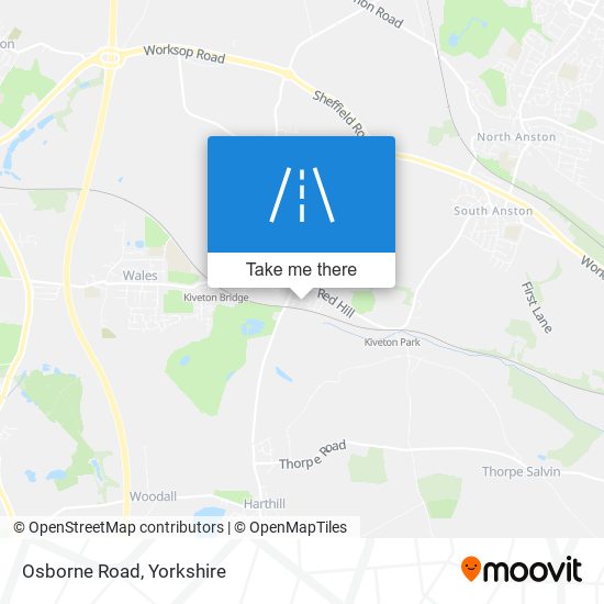 Osborne Road map