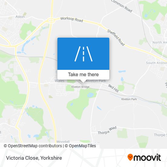 Victoria Close map