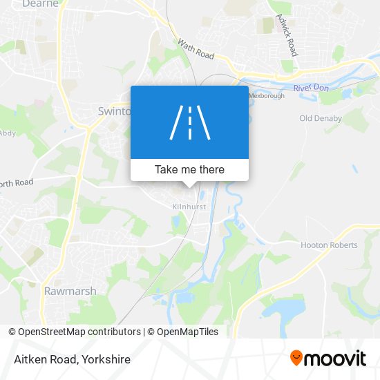Aitken Road map