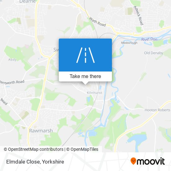 Elmdale Close map