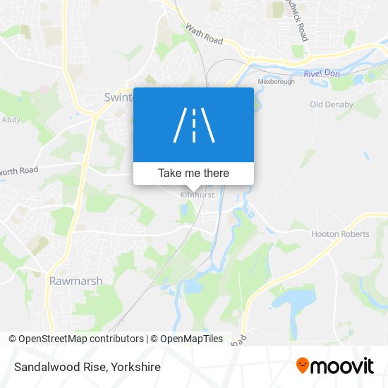 Sandalwood Rise map
