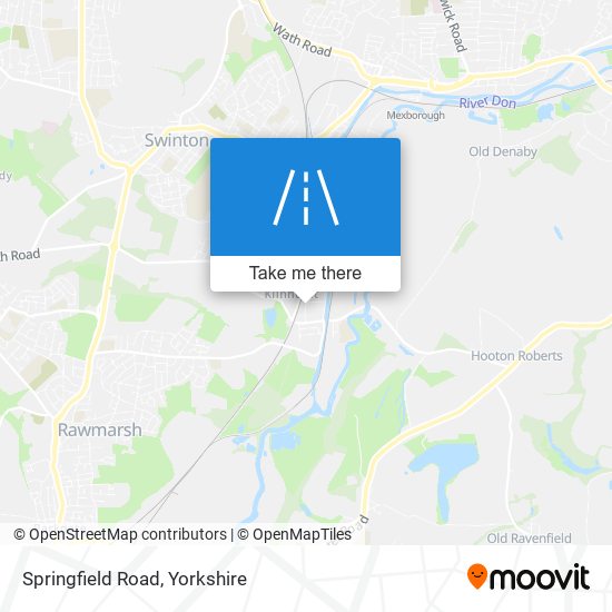 Springfield Road map