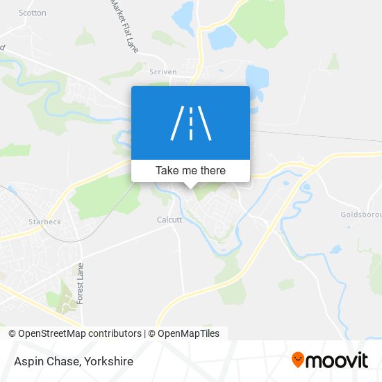 Aspin Chase map