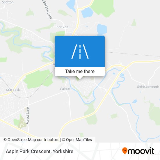 Aspin Park Crescent map