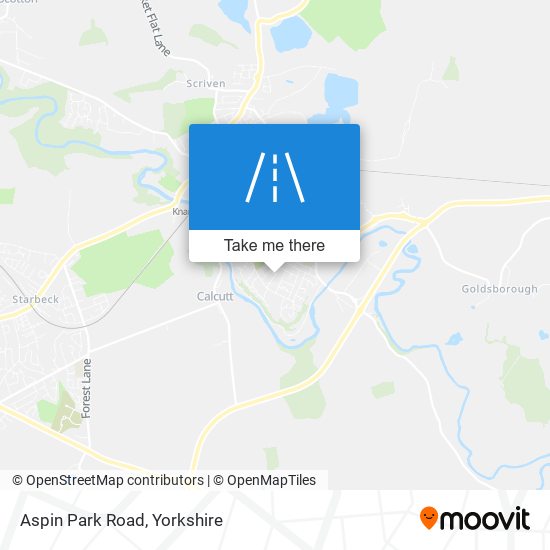 Aspin Park Road map