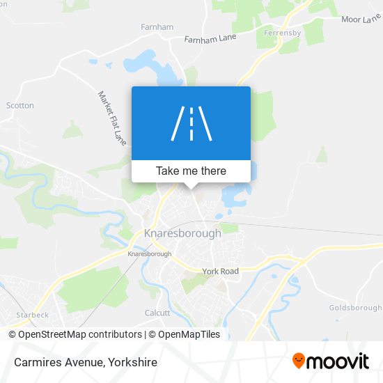 Carmires Avenue map