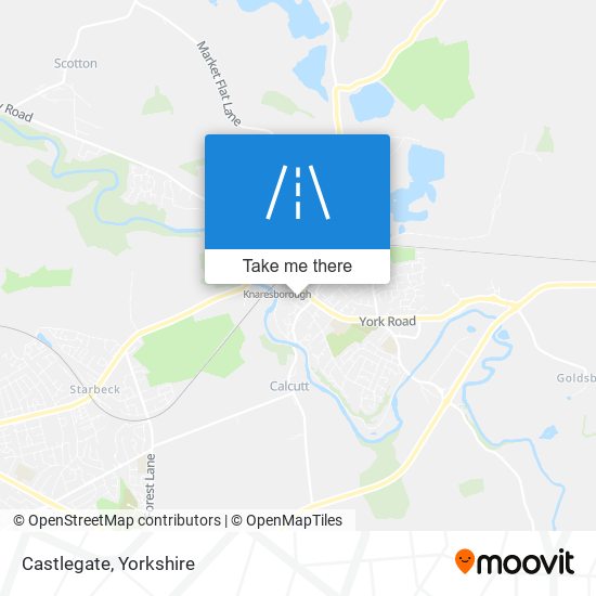 Castlegate map