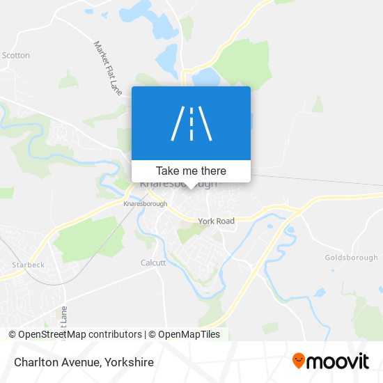 Charlton Avenue map