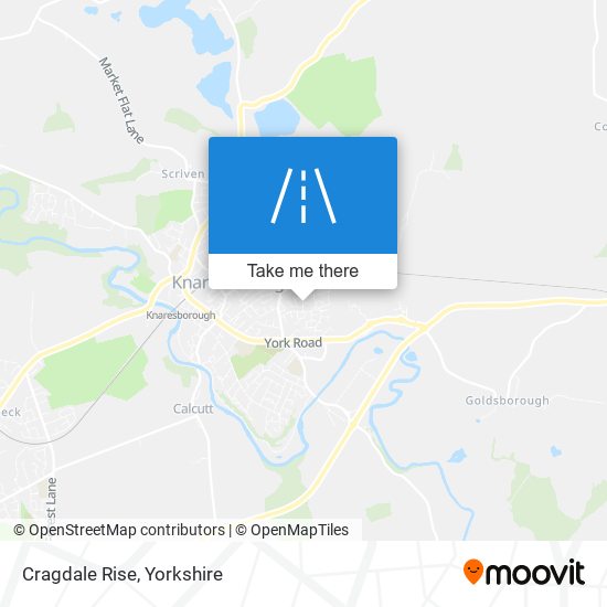 Cragdale Rise map