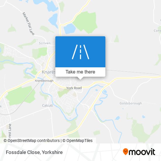 Fossdale Close map