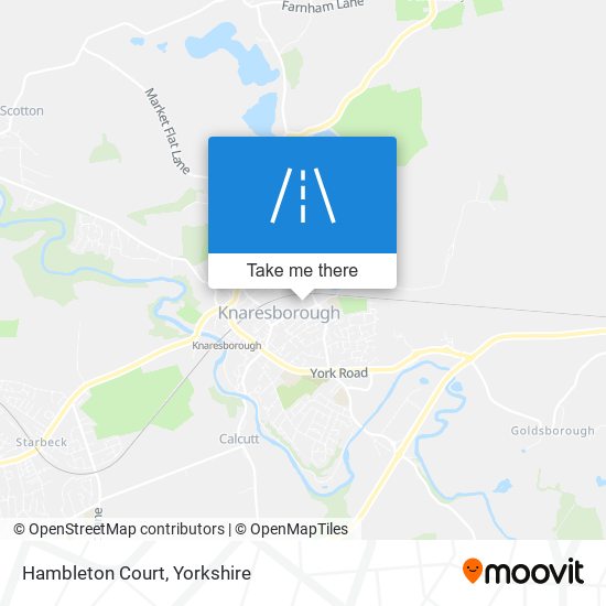 Hambleton Court map