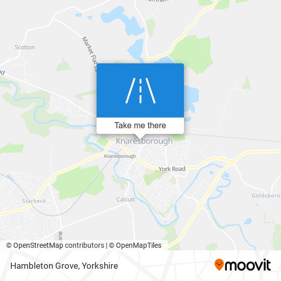 Hambleton Grove map